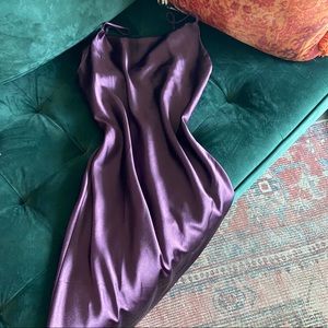 Satin Slip Dress
